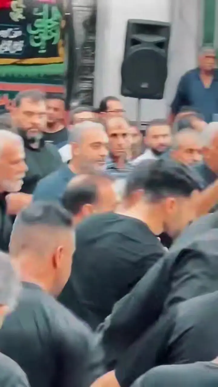 عزاداری بازیکن اینتر در شب تاسوعا