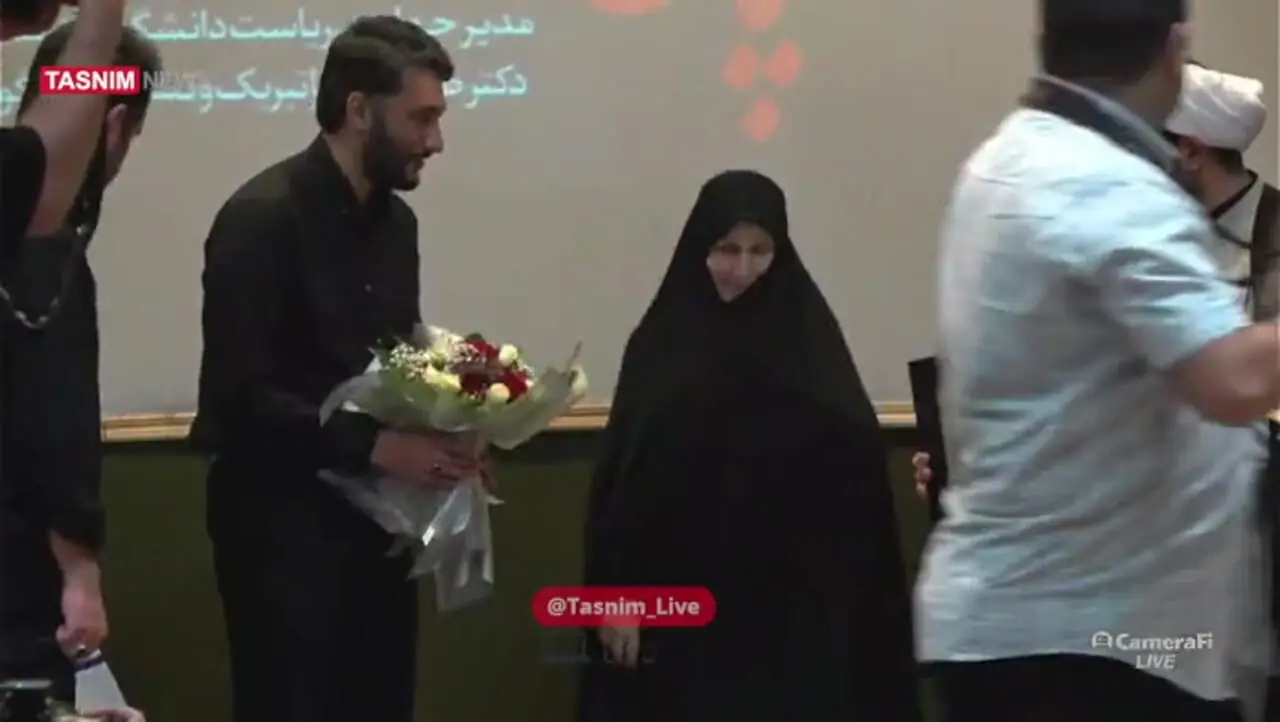 تقدیر از تنها پسر دکتر طهرانچی در چهلمین روز شهادت پدر دانشمندش
