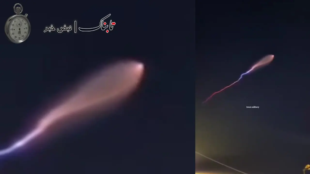 موشک قاره‌پیما در آسمان خاورمیانه مشاهده شد