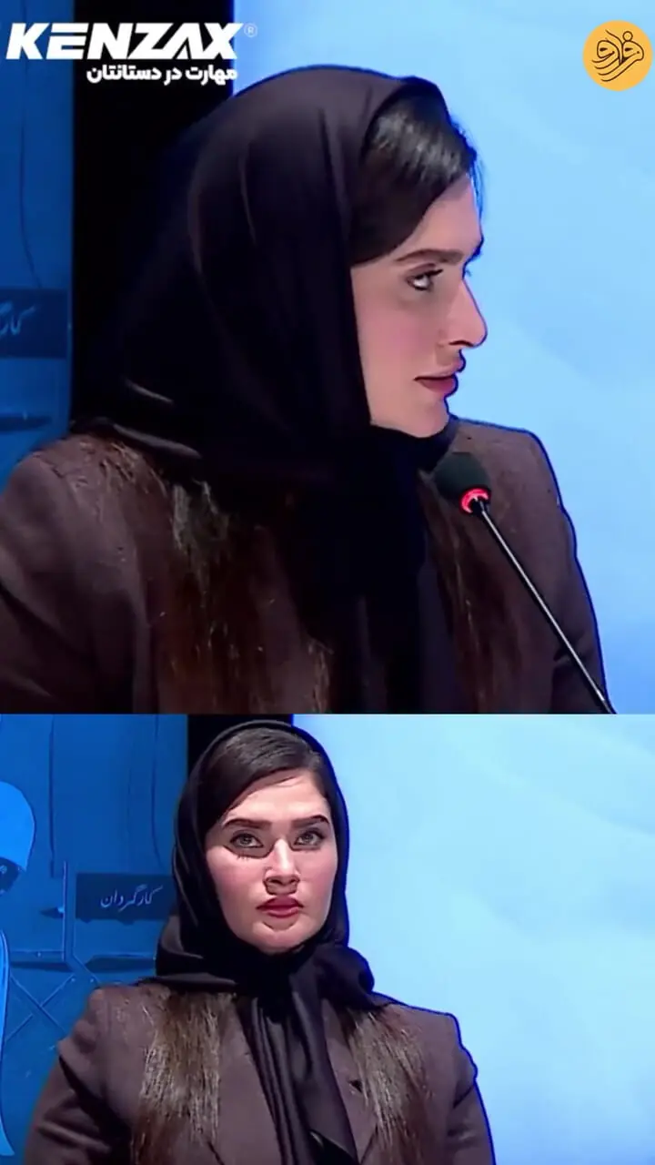 ساناز سعیدی درباره زیبایی چهره اش گفت!