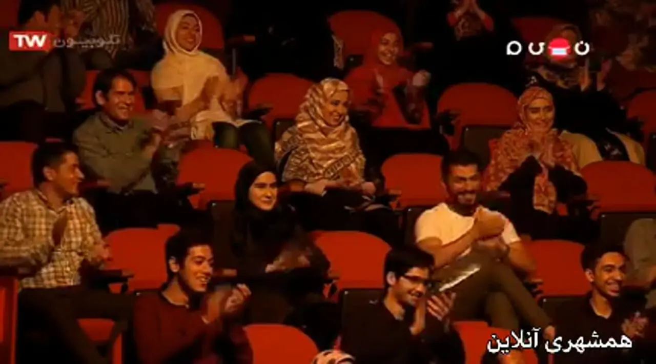 رویا نونهالی: اگر بگویم؛ ابلهم | واکنش مهران مدیری را ببینید